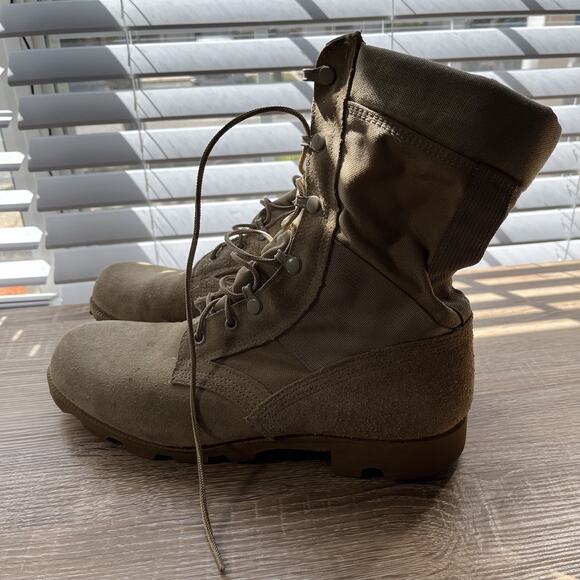 Altama Military Hot Weather Coyote Brown Combat Boots Men Size 10R - Picture 1 of 13